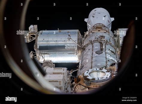 This View Of The International Space Station From A Window On The