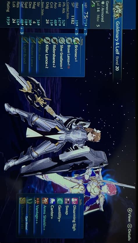 Final Engage Team (Hard/Classic, 1st Play-through) : r/FEEngage