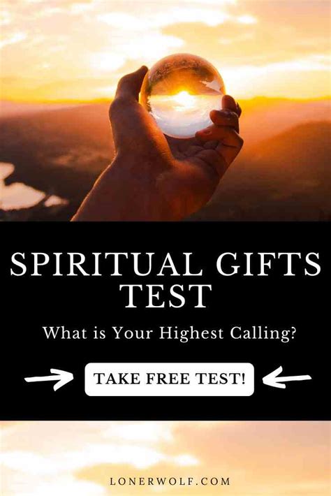 Spiritual Gifts Test: What's Your True Calling? ⋆ LonerWolf