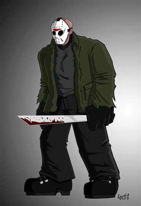 Animated Style Jason Voorhees By Eggplantwizard On Deviantart