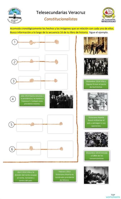 Historia Fichas Interactivas Y Ejercicios Online Topworksheets