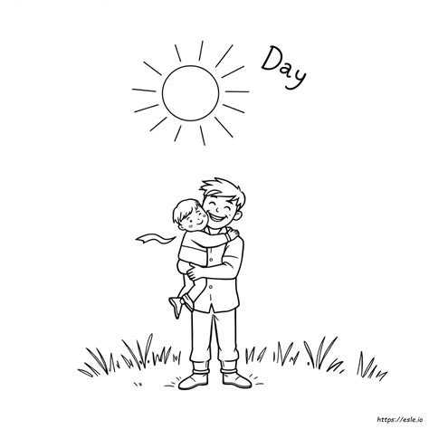 Free Fathers Day Coloring Pages