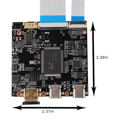 Hdmi Usb C Type C Lcd Controller Board Inch X K Ips Lcd