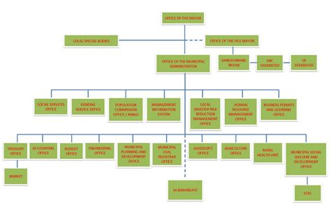 Organizational Chart Of The Philippines