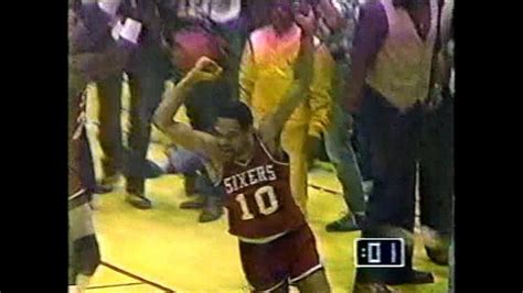 Philadelphia 76ers 1983 Nba Finals Championship Celebration Youtube