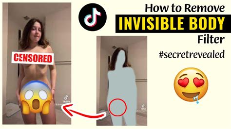 How To Remove Invisible Body Filter Tiktok Working Youtube