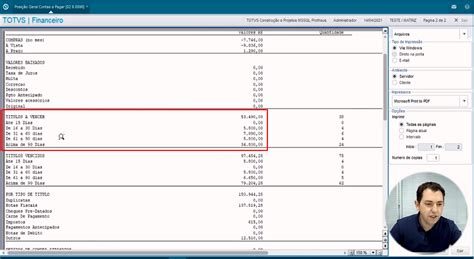 Financeiro Relat Rios Do Contas A Pagar Curso Gr Tis Totvs Protheus