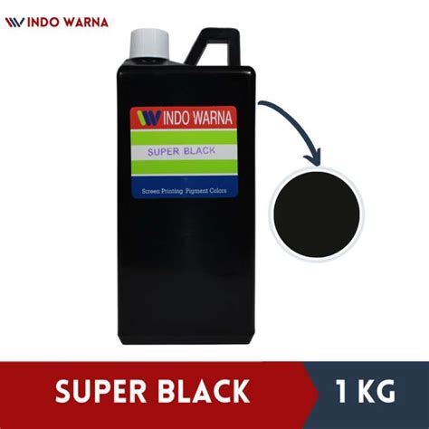 Jual Biang Pigment Warna Sablon Super Black Di Seller Regstore