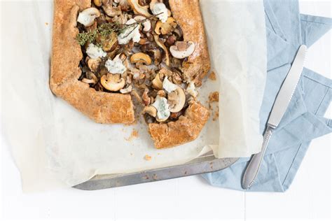 Galette Met Paddenstoelen Uit Paulines Keuken