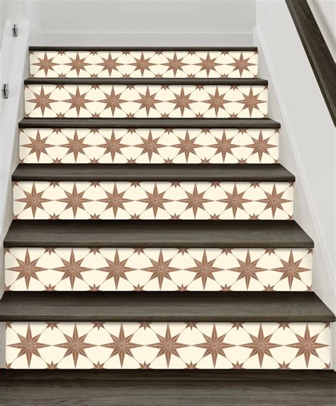 Stair Riser Vinyl Strips Steps Removable Sticker Peel Etsy