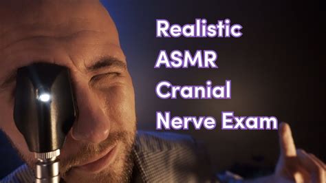 ASMR Realistic Detailed Cranial Nerve Exam YouTube