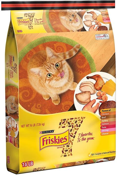 Friskies 7 Dry Cat Food 16 Lb Bag