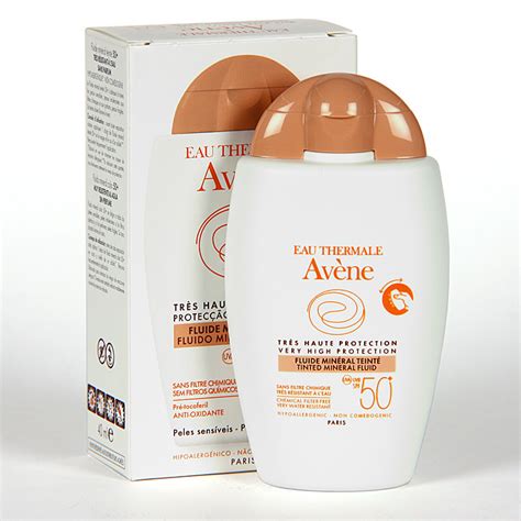 Avene Solar Fluido Mineral Con Color Spf Ml Farmacia Jim Nez