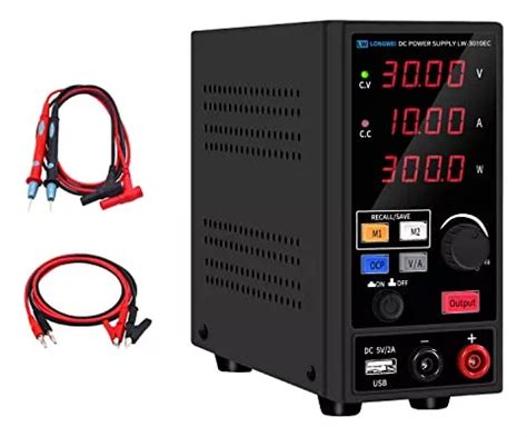 Fuente De Alimentación Dc Programable 30v 10a Regulada Y Cuotas sin