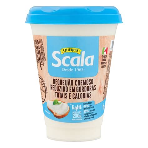 Requeijão Cremoso Light Scala 200GR Center Box