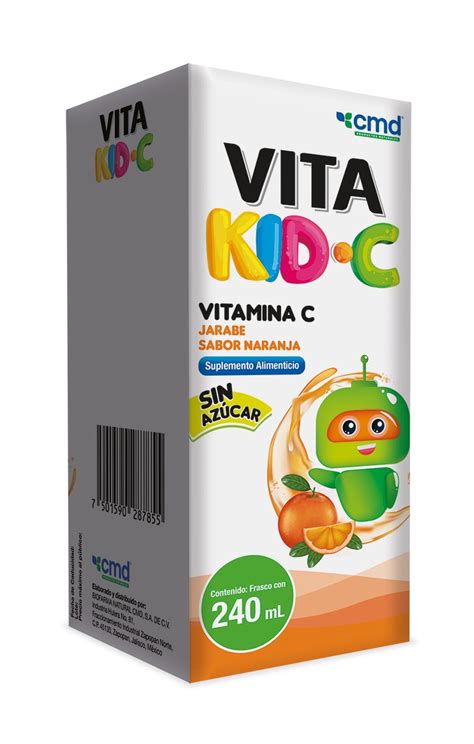 Vitamina C Cido Asc Rbico Mg Vita Kid C Jarabe S Az C Rajocyn