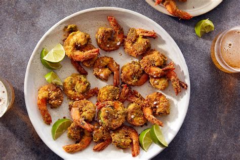 Crispy Cilantro Chile Shrimp Recipe Nyt Cooking