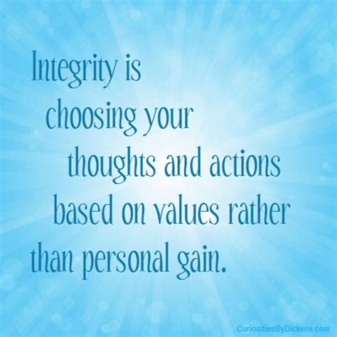 Quotes About Integrity And Character. QuotesGram