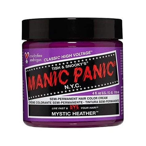 Manic Panic Mystic Heather Classic Creme Vegan Cruelty Free Purp