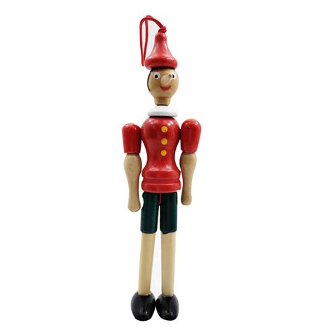 Wooden Pinocchio Long Nose Puppet That Can Be Concavely Shaped China