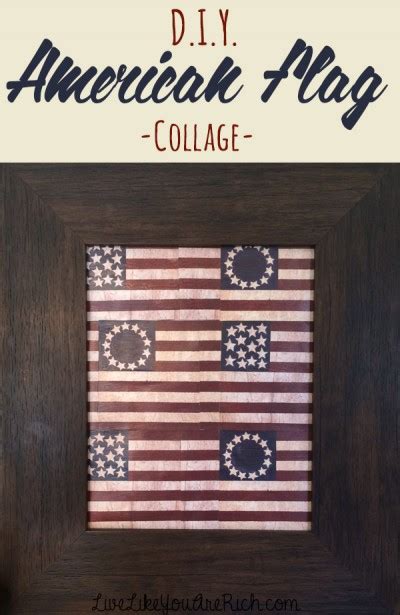 American Flag Collage