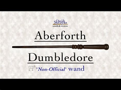 Aberforth Dumbledore Wand