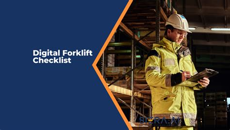 Digital Forklift Checklist Siera Ai