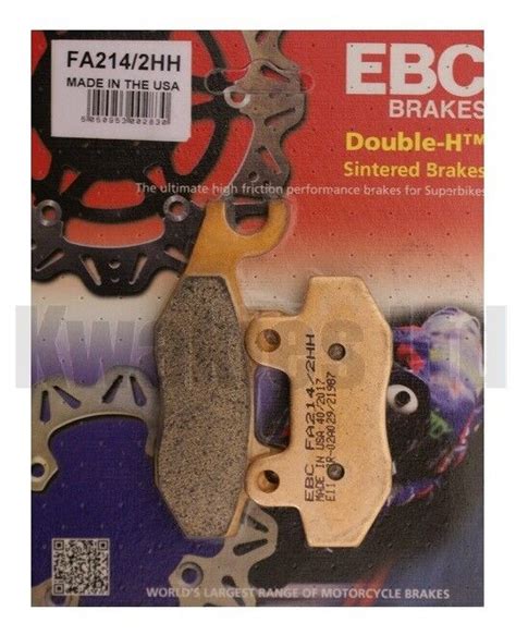 EBC HH Rear Brake Pads FA214 2HH For Triumph Street Scrambler 900 2017