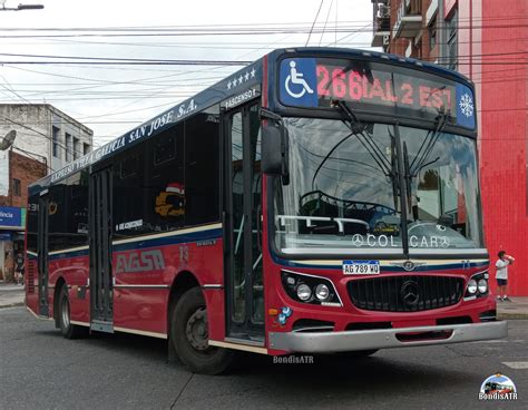 Expreso Villa Galicia Linea 266 Boleto Estudiantil 12
