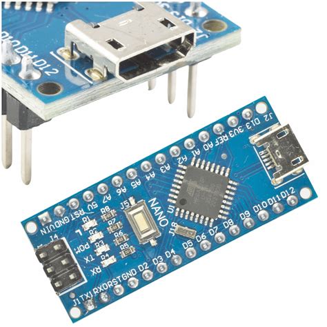 Nano V3 0 Micro Usb Klon Zgodny Z Arduino ATMEGA328P CH340