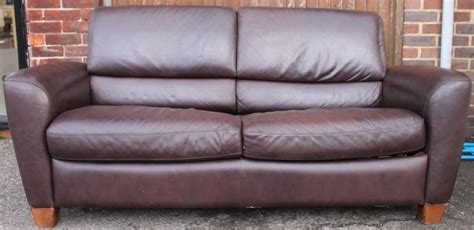 Brown leather sofa bed brown leather swindon 🥇 | Posot Class