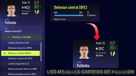 😎🔥los Mejores Cambios De PosiciÓn En Modo Carrera Fifa 22 Youtube