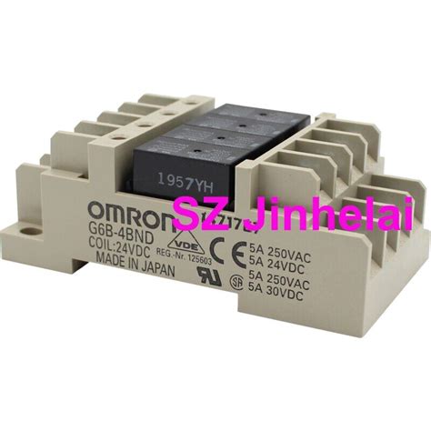 Omron G B Bnd G B Bnd Vdc Authentic Original Terminal Relay Dc V