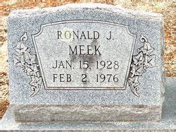 Ronald James Meek M Morial Find A Grave