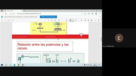 Clase De Matemáticas Segundo Nivel Medio 3 Y 4 Medio Semana Nº 9 Youtube