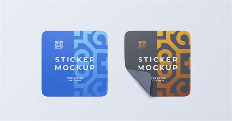 Sticker Mockup, Product Mockups ft. sticker & stickies - Envato Elements