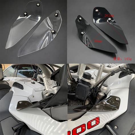 NEW R 1200 1250 GS ADV Side Windshield Windscreen Panel Wind Deflector