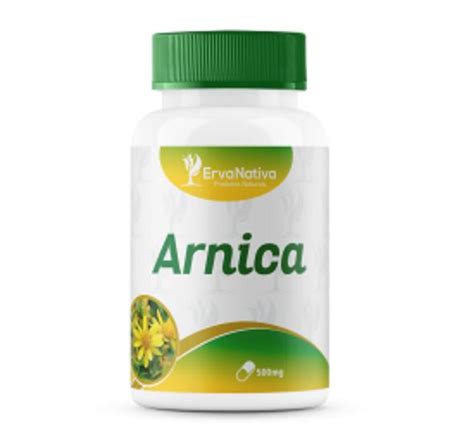 Arnica Capsulas Erva Nativa Fitoter Picos Magazine Luiza