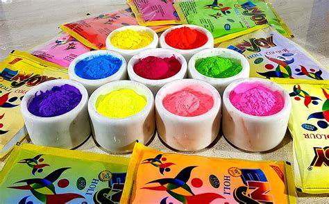 Tota 100 Natural Rangoli Holi Color Powder Gulal Gulaal Herbal Skin