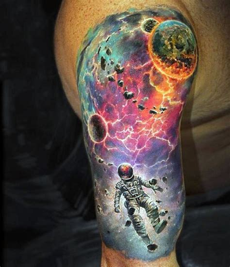 Space Tattoo Sleeve Designs Ideas And Meaning Tattoos For You