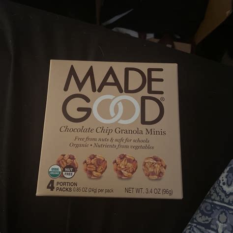 Made Good Chocolate Chip Granola Minis Review Abillion