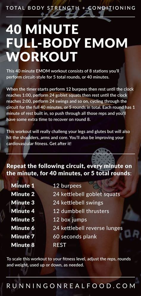 Emom 30 Minute Workout