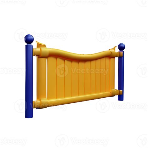 Gate 3d Rendering Icon Illustration 28869638 Png