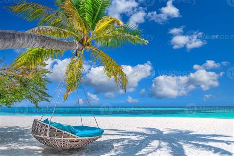 Tropical Beach Wallpaper Hammock