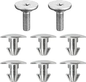 Amazon BESULEN 6PCS Car Radiator Engine Access Cover Pin Screws