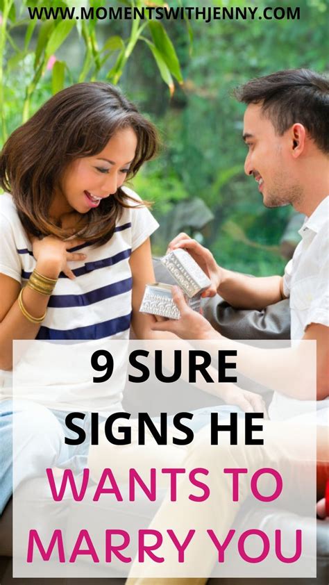 9 Obvious Signs He Wants To Marry You Best Relationship Advice Marry