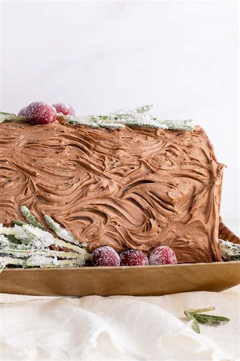 Easy Cake Mix Yule Log Recipe Yule Log Cake Yule Log Recipe Easy