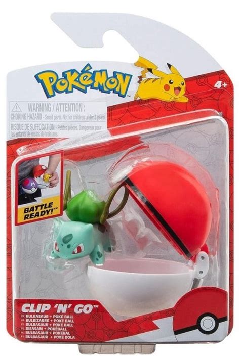 Buy Pokemon Clip N Go Ball Bulbasaur At Mighty Ape Nz