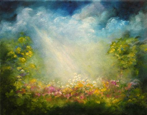 Marina Petro ~ Adventures In Daily Painting: Heaven's Light-Flower ...