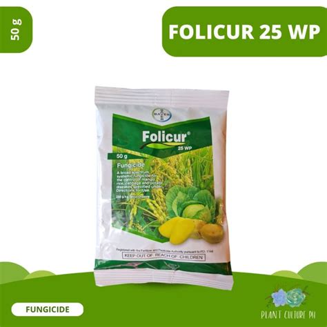 Folicur 25Wp Broad Spectrum Systemic Fungicide 50 Grams Bayer Lazada PH